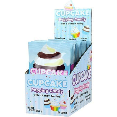 Koko's Cupcake Popping Candy with Candy Coating 15 g (20 Pack) Exotic Candy Wholesale Montreal Quebec Canada