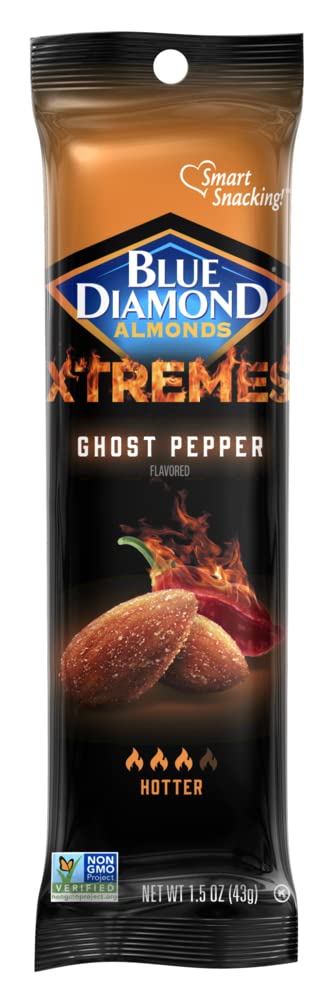 Blue Diamond XTREMES Ghost Pepper 43 g (12 Pack) Imported Exotic Snacks Wholesale Montreal QUebec Canada