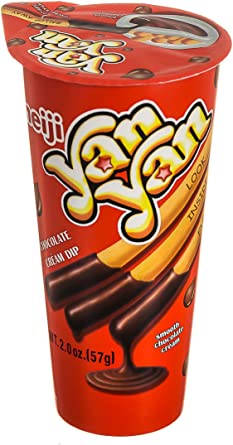 Meiji Yan Yan Chocolate Crème Dipping Sticks 57 g (10 Pack) Exotic Snacks Wholesale Montreal Quebec Canada