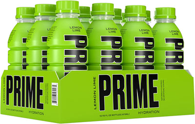 Prime Hydration Lemon Lime 500 ml Imported Exotic Drink Montreal Quebec Canada
