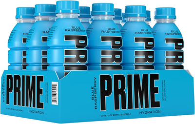 Prime Hydration Blue Raspberry 500 ml Imported Exotic Drink Montreal Quebec Canada