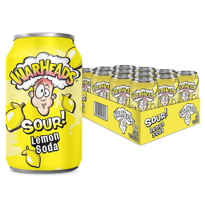 Warheads Soda Lemon Imported Exotic Drink Montreal Quebec Canada