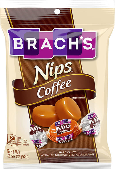 Brach's Nips Coffee Candy 92 g (12 Pack) Exotic Candy Wholesale Montreal Quebec Canada