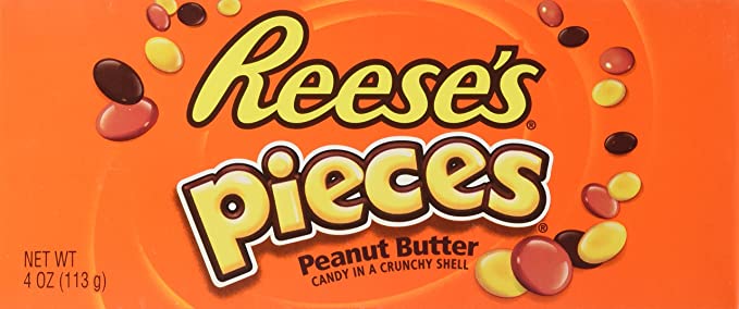 Reese's Pieces Peanut Butter Candy - Theater Box