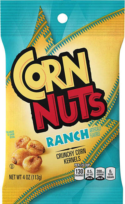 Corn Nuts Ranch Crunchy Corn Kernels 113 g (12 Pack) Exotic Snacks Wholesale Montreal Quebec Canada
