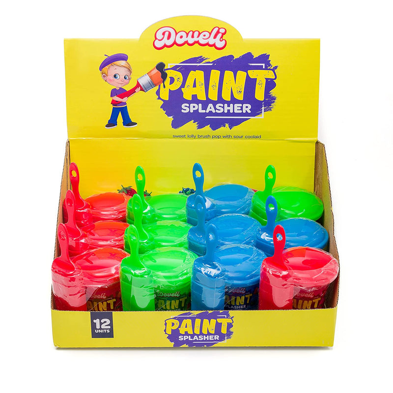 Doveli Assorted Paint Splasher Candy 33 g (12 Pack)