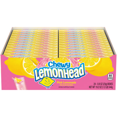 Ferrara Chewy Lemonhead Pink Lemonade 23 g Imported Exotic Candy Wholesale Montreal Quebec Canada