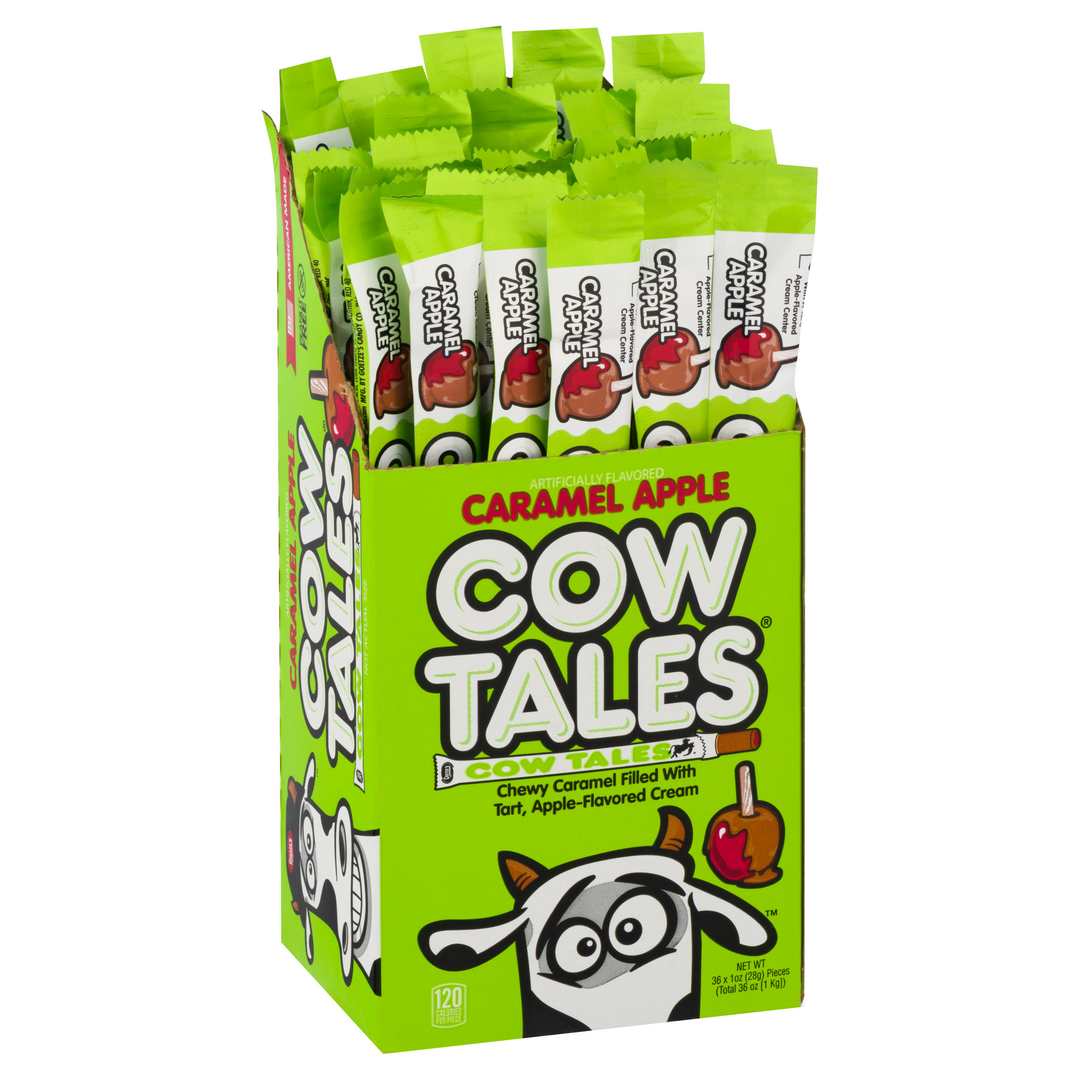 Cow Tales Caramel Apple 28 g (36 Pack) Exotic Candy Wholesale Montreal Quebec Canada