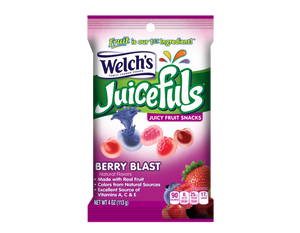 Welch's Juicefuls Berry Blast 113 g (12 Pack) Exotic Candy Wholesale Montreal Quebec Canada