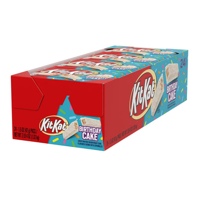 Kit Kat Birthday Cake 42 g Exotic Snacks Wholesale Candy Montreal Quebec Canada