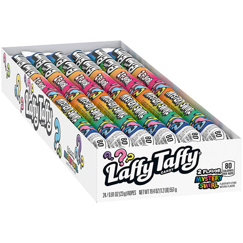 Laffy Taffy Rope Mystery Swirl 22.9 g (24 Pack) Exotic Candy Wholesale Montreal Quebec Canada