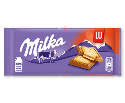 Milka LU Chocolate Bar - Snaxies