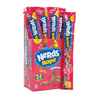 Nerds Rainbow Rope 26 g (24 Pack) Exotic Candy Wholesale Montreal Quebec Canada