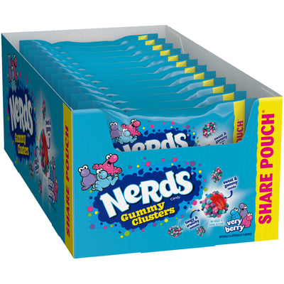 Nerds Gummy Clusters Very Berry 85 g (12 Pack) Exotic Candy Wholesale Montreal Quebec Canada