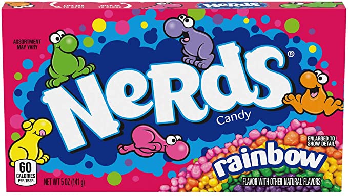 Nerds Rainbow Video Box 141 g (12 Pack) EXotic Candy Wholesale Montreal Quebec Canada