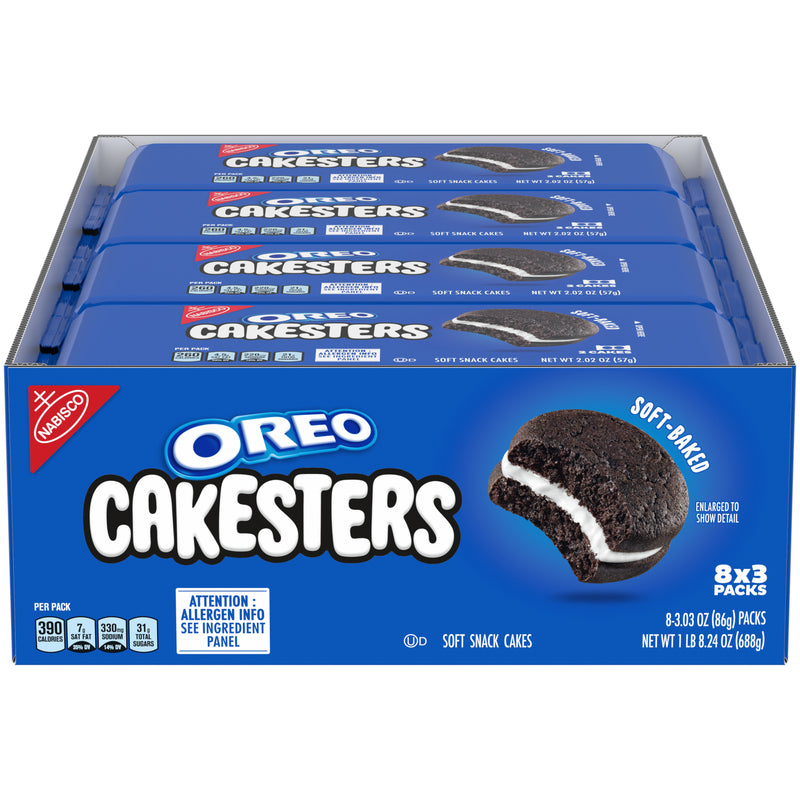 Oreo Cakesters 86 g (8 Pack) Exotic Snacks Wholesale Montreal Quebec Canada 