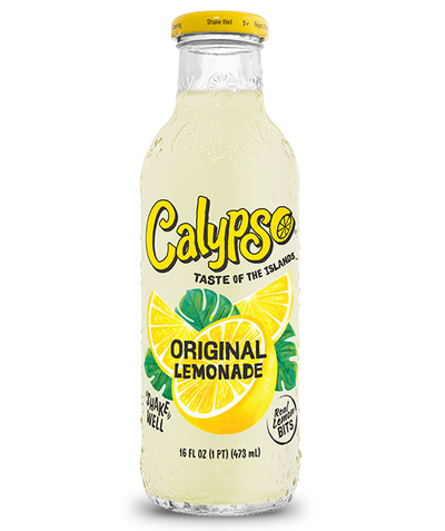 Calypso Original Lemonade 473 mL (12 Pack) Exotic Drinks Wholesale Montreal Quebec Canada