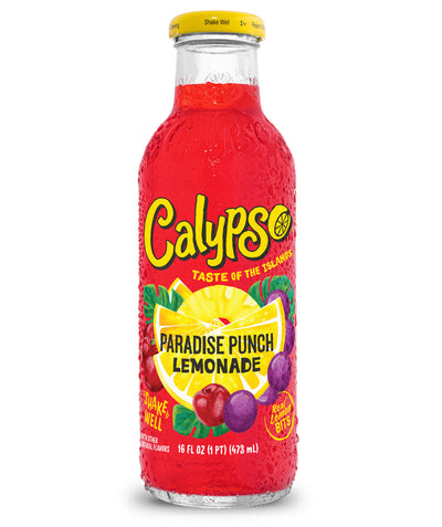  Calypso Paradise Punch Lemonade 473 mL (12 Pack) Exotic Drinks Wholesale Montreal Quebec Canada
