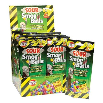 Toxic Waste Sour Smog Balls 85 g (12 Pack) Exotic Candy Wholesale Montreal Quebec Canada