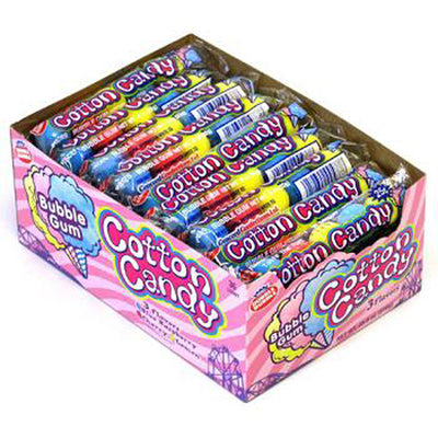 Dubble Bubble Cotton Candy Gum Balls 18 g (36 Pack) Exotic Candy Wholesale Montreal Quebec Canada