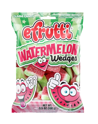 eFrutti Watermelon Wedges 99 g Imported Exotic Candy Wholesale Montreal Quebec Canada