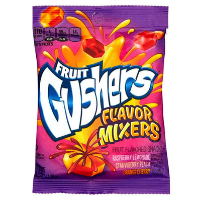 Fruit Gushers Flavor Mixers Imported Exotic Wholesale Candy Montreal Quebec Canada
