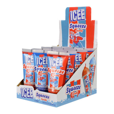 Icee Squeeze Candy 62 mL (12 Pack) Imported Exotic Candy Wholesale Montreal Quebec Canada