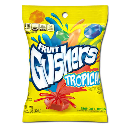 Fruit Gushers Tropical Imported Exotic Wholesale Candy Montreal Quebec Canada