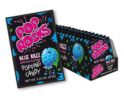 Pop Rocks Blue Razz 9.5 g Imported Exotic Wholesale Candy Montreal Quebec Canada