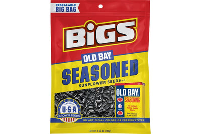 BIGS Old Bay Seasoned Sunflower Seeds 152 g (12 Pack) Exotic Snacks Wholesale Montreal Quebec Canada