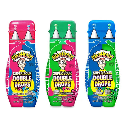 Warheads Super Sour Double Drops 30 mL (24 Pack) Exotic Candy Wholesale Montreal Quebec Canada