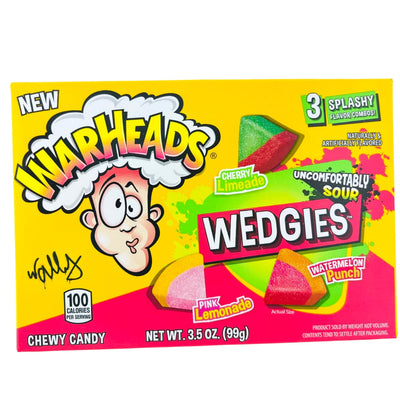 Warheads Wedgies Theatre Box 99 g (12 Pack) Exotic Candy Wholesale Montreal Quebec Canada