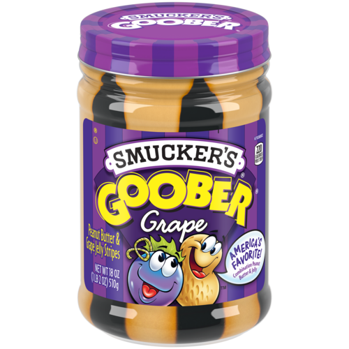 Smucker's Goober Grape PB&J Stripes 510 g (12 Pack) Exotic Snacks Wholesale Montreal Quebec Canada