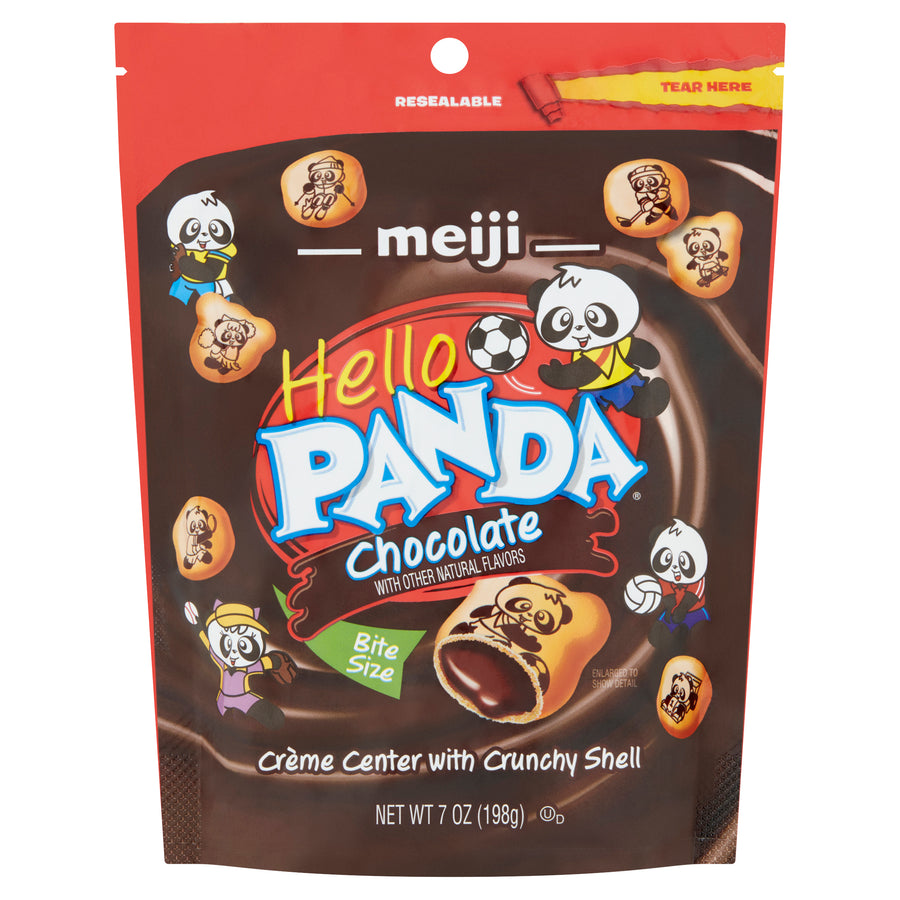 Meiji Hello Panda Chocolate 198 g (6 Pack) Exotic Snacks Wholesale Montreal Quebec Canada