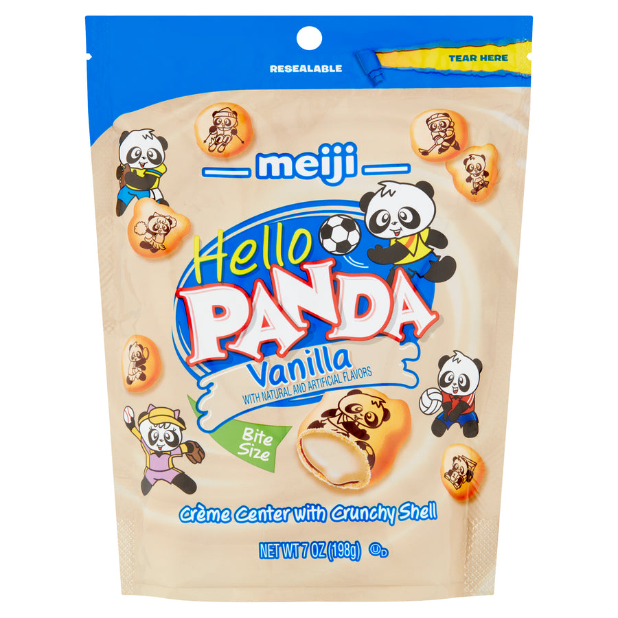 Meiji Hello Panda Vanilla 198 g (6 Pack) Exotic Snacks Wholesale Montreal Quebec Canada