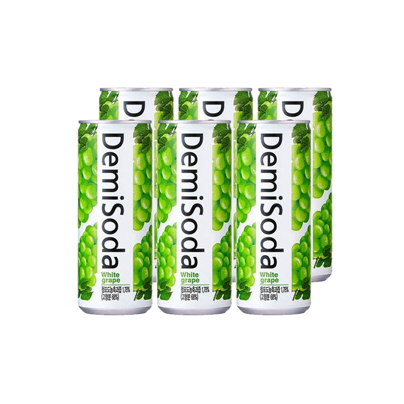 Demisoda Green Grape 250 mL (30 Pack) Exotic Drinks Wholesale Montreal Quebec Canada