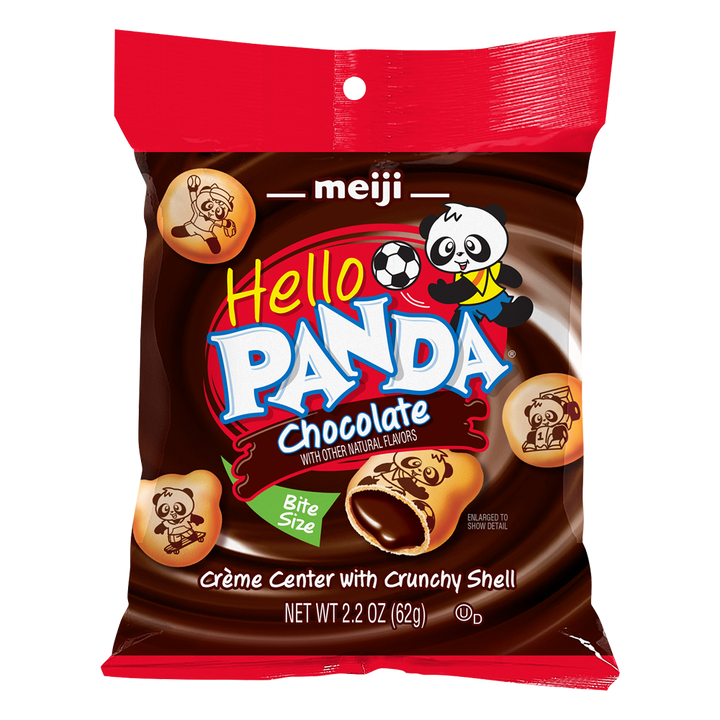 Meiji Hello Panda Chocolate 62 g (6 Pack) Exotic Snacks Wholesale Montreal Quebec Canada