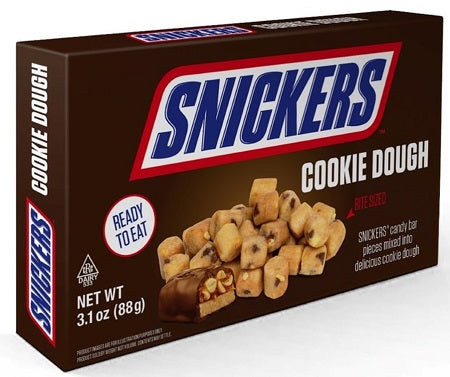 SNICKERS Cookie Dough Bites 88 g (12 Pack) Exotic Snacks Wholesale Montreal Quebec Canada