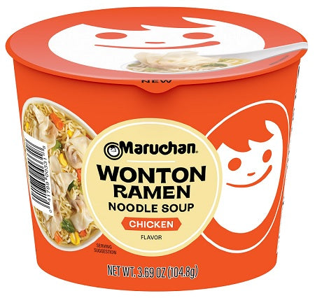 Maruchan Chicken Wonton Ramen Noodle Soup 104.8 g (6 Pack) Exotic Snacks Wholesale Montreal Quebec Canada