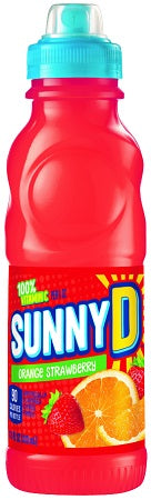 SunnyD Orange Strawberry 333 mL (24 Pack) Exotic Drinks Wholesale Montreal Quebec Canada