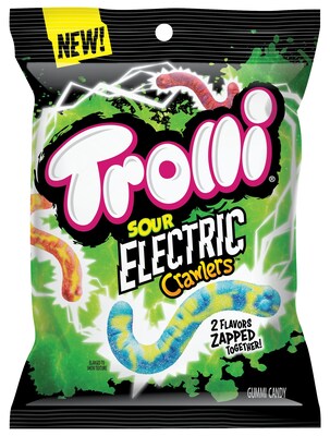 Trolli Sour Electric Crawlers 120 g (12 Pack) Exotic Candy Wholesale Montreal Quebec Canada