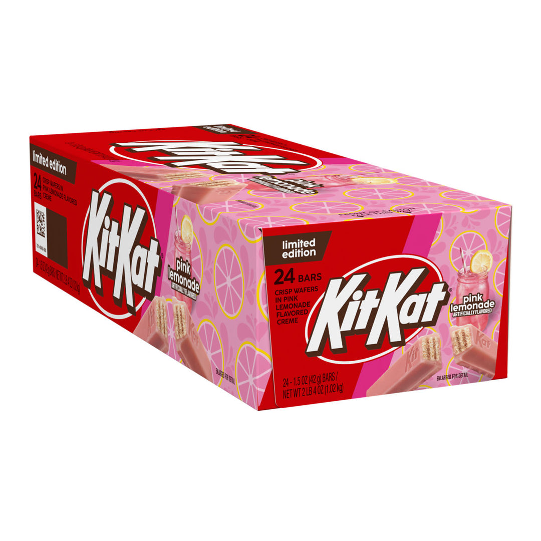 Kit Kat Limited Edition Pink Lemonade 42 g (24 Pack) Exotic Candy Wholesale Montreal Quebec Canada