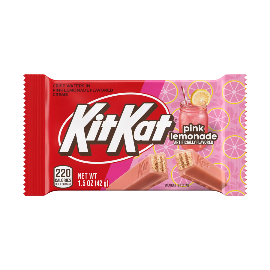 Kit Kat Limited Edition Pink Lemonade 42 g (24 Pack) Exotic Candy Wholesale Montreal Quebec Canada