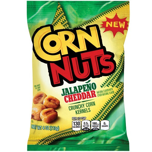 Corn Nuts Jalapeno Cheddar 113 g (12 Pack) Exotic Snacks Wholesale Montreal Quebec Canada