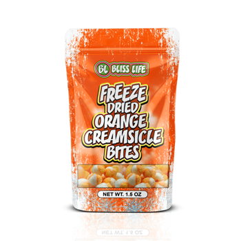 Bliss Life Freeze Dried Orange Creamsicle Bites 43 g (30 Pack) Exotic Candy Wholesale Montreal Quebec Canada