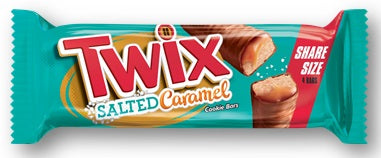Twix Salted Caramel King Size Bar 79.9 g (20 Pack) Exotic Candy Wholesale Montreal Quebec Canada