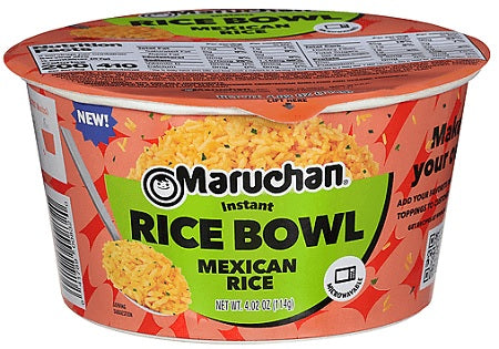 Maruchan Mexican Rice Bowl 106.8 g (6 Pack) Exotic Snacks Wholesale Montreal Quebec Canada