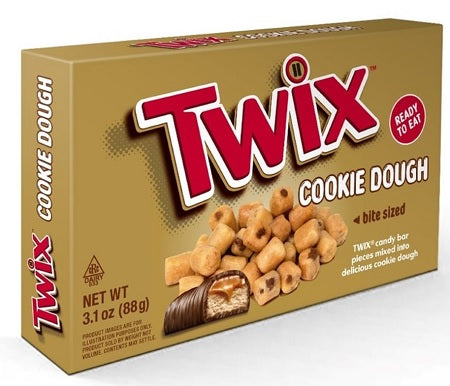 Twix Cookie Dough Bites 88 g (12 Pack) Exotic Snacks Wholesale Montreal Quebec Canada