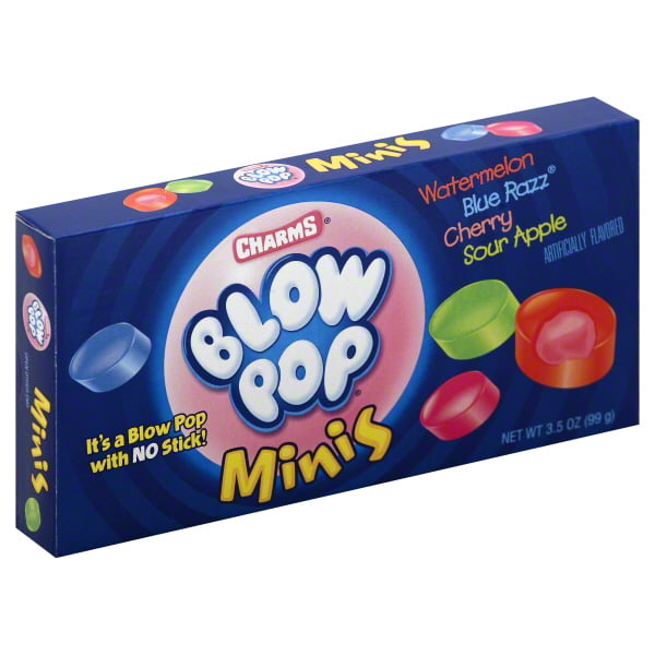 Charms Blow Pop Minis 99 g (12 Pack) Exotic Candy Wholesale Montreal Quebec Canada