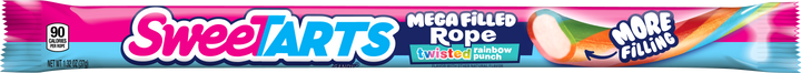 Sweetarts Mega Filled Ropes 37 g (24 Pack) Exotic Candy Wholesale Montreal Quebec Canada